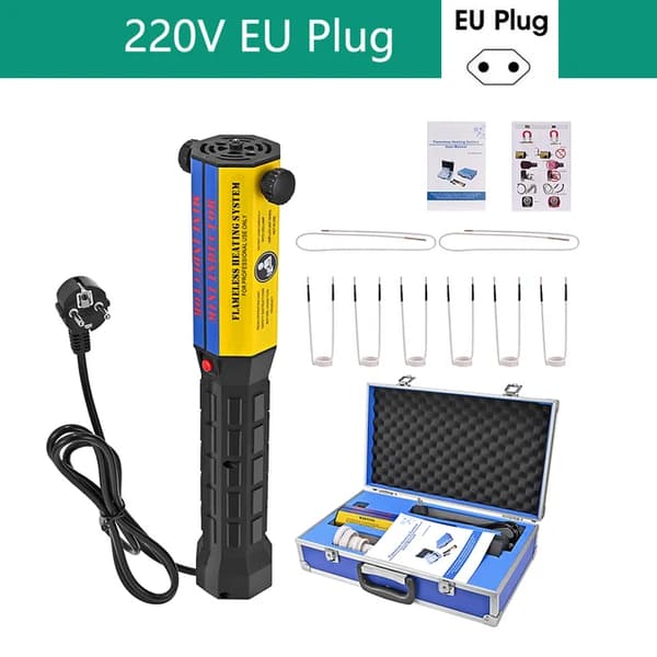 Induktionsvarmer, 1000W Strøm, Flammeløs Opvarmning, 220V EU-stik