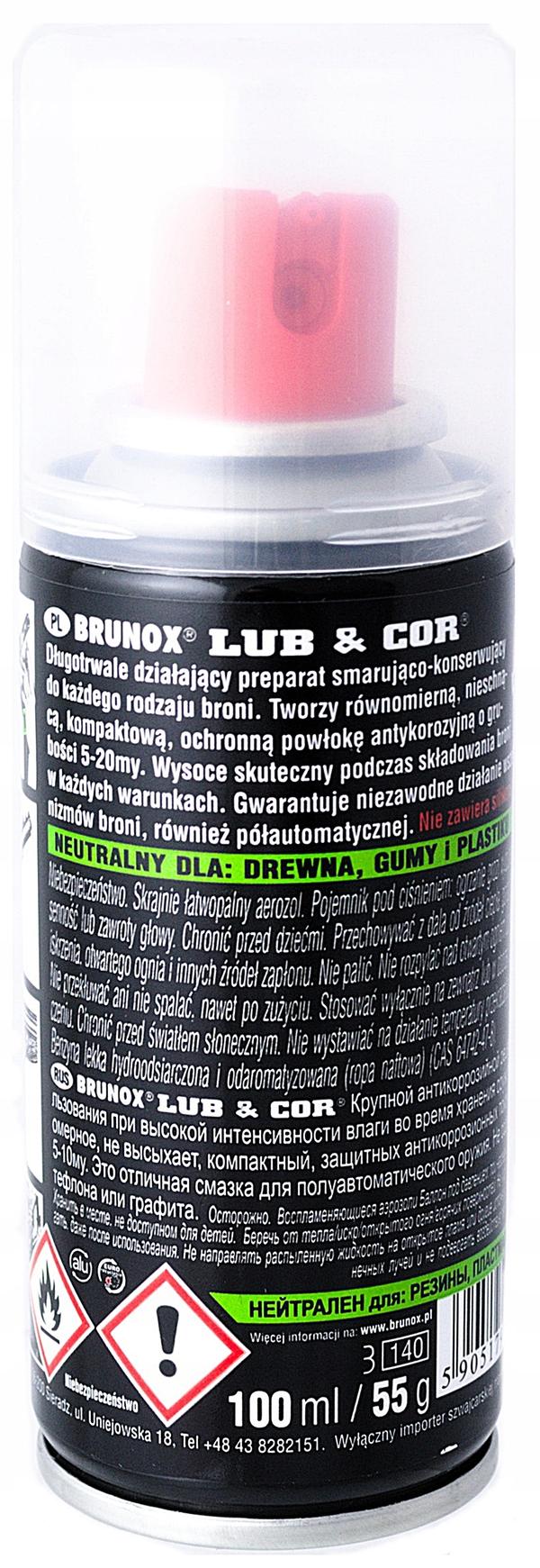 BRUNOX LUB&COR 100ml VOITELU ASESUOJAUS