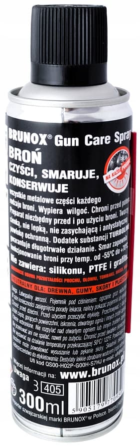 BRUNOX Swiss Gun Oil Aseenhoitoaine 300 ml