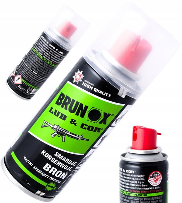 BRUNOX PISTOLRENGØRINGSSÆT 3 x 100 ml