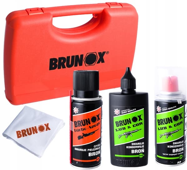 BRUNOX PISTOLRENGØRINGSSÆT 3 x 100 ml