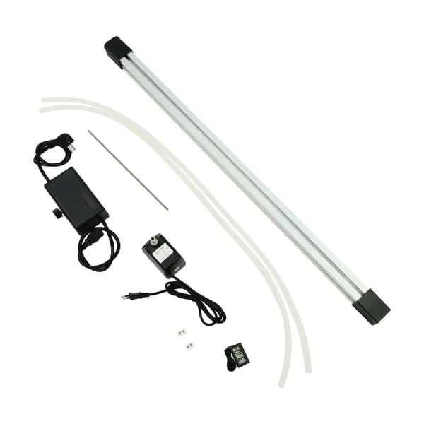 Varmebøjningsmaskine, 1000W effekt, justerbar temperatur,EU Stik, Sølv