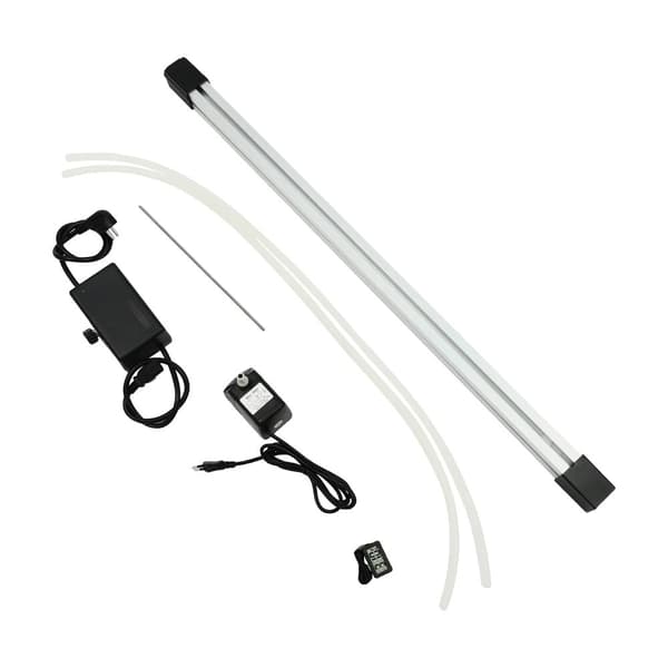 Varmebøjningsmaskine, 1000W effekt, justerbar temperatur,EU Stik, Sølv