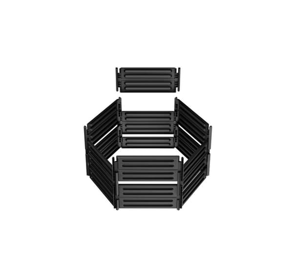 AIR-KING kompostori 1100 L, musta