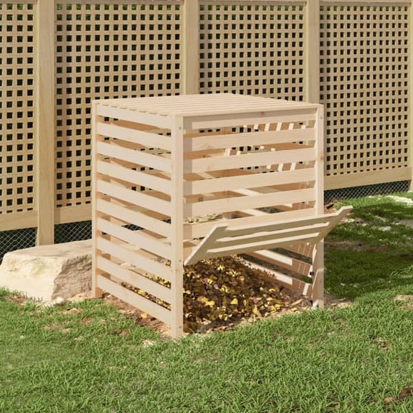 vidaXL Komposti 82,5x82,5x99,5 cm täysi mänty -  Kompostorit