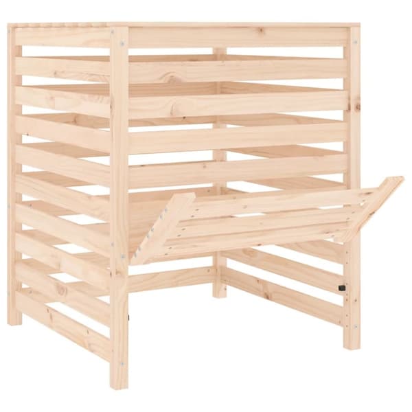 vidaXL Komposti 82,5x82,5x99,5 cm täysi mänty -  Kompostorit