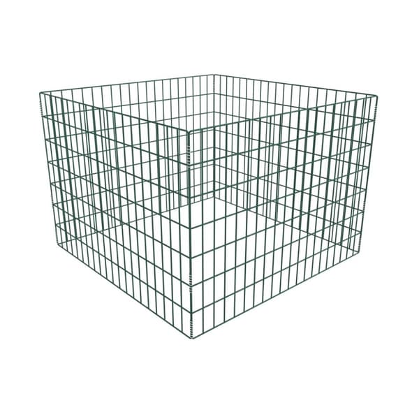 vidaXL firkantet kompostbeholder til haven 100 x 100 x 70 cm - Kompostbeholdere