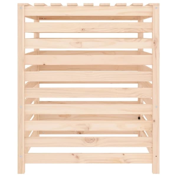 Kompostbeholdere - Living kompostbeholder 82,5x82,5x99,5 cm massivt fyrretræ