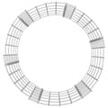 Pikkukuva 4 / 7: Puutarhakomposti Ø50x50 cm galvanoitu teräs - Puutarhakomposti - Puutarhakompostit - Home & Living
