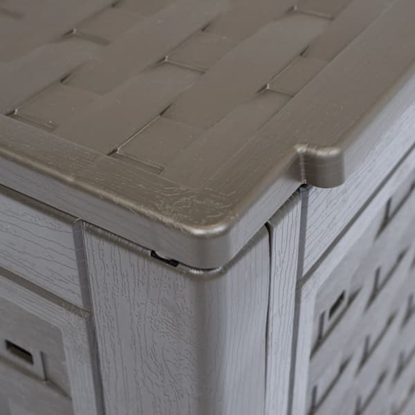 Kompostbeholdere 2 stk. 60 x 60 x 83 cm 600 l brun - Kompostbeholder Til Haven - Kompostbeholdere Til Haven - Home & Living