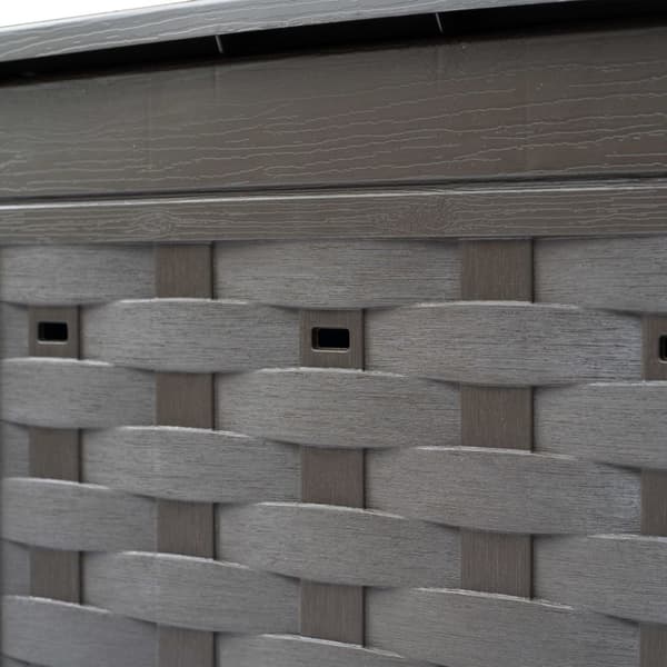 Kompostbeholdere 2 stk. 60 x 60 x 83 cm 600 l brun - Kompostbeholder Til Haven - Kompostbeholdere Til Haven - Home & Living