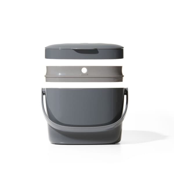 OXO-Easy-Clean Composter 6,62l. grå GoodGrips