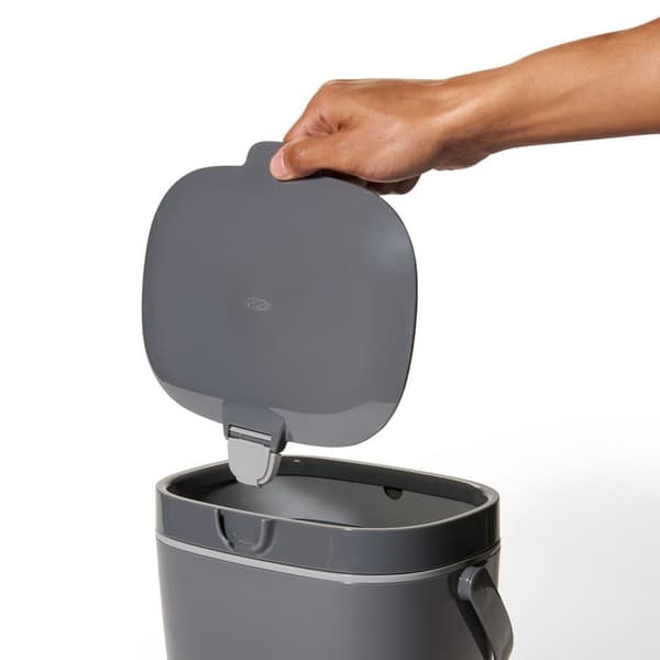 OXO-Easy-Clean Composter 6,62l. grå GoodGrips