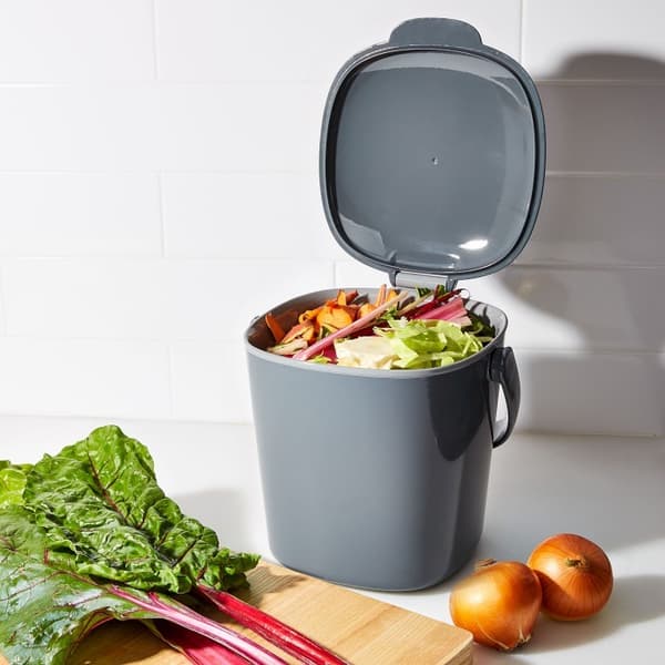 OXO-Easy-Clean Composter 2,83l. grå GoodGrips