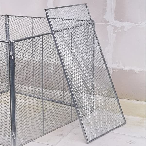 Lokk til kompostgitter 100x50 cm, 8 stk