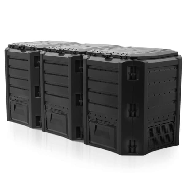 Nature Kompostlåda svart 1200 L 6071483