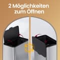 Miniatyrbillede 3 af 5: Kompostboks - hængende - 8 liter - hvid