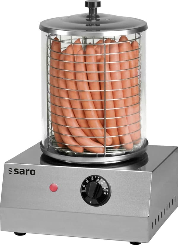 Hotdog-keitin, makkaranlämmitin - Malli CS-100, ruostumaton teräs