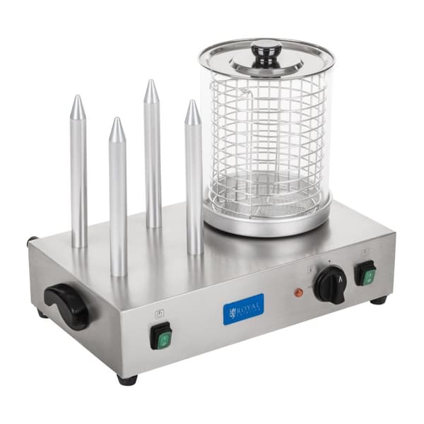 Vedenlämmitin hot dogeille ja HOT DOG pullille 2 x 300W