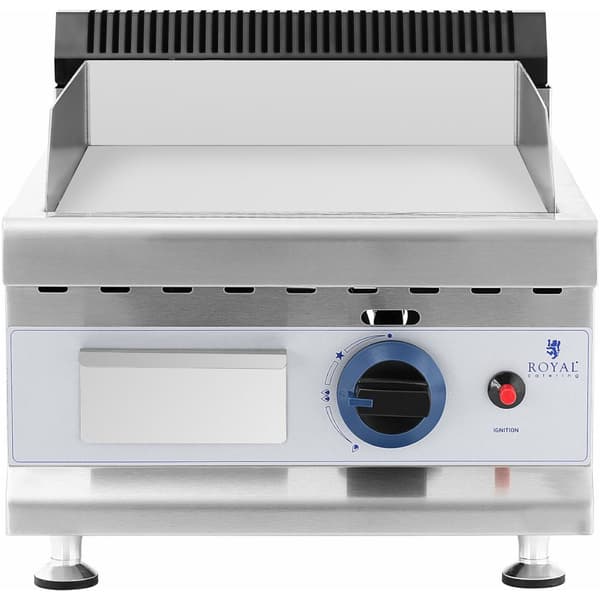 Glat justerbar gasgrill til propan-butangas 0,03 bar 35 x 40 cm 3000 W