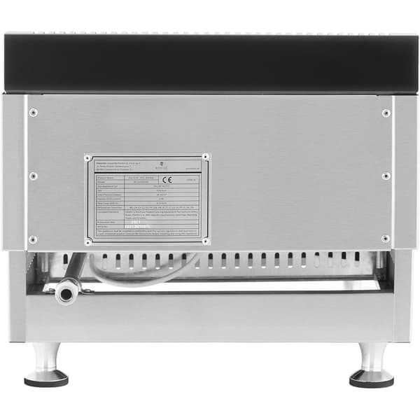 Glat justerbar gasgrill til propan-butangas 0,03 bar 35 x 40 cm 3000 W