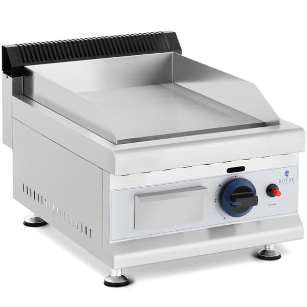 Glat justerbar gasgrill til propan-butangas 0,03 bar 35 x 40 cm 3000 W