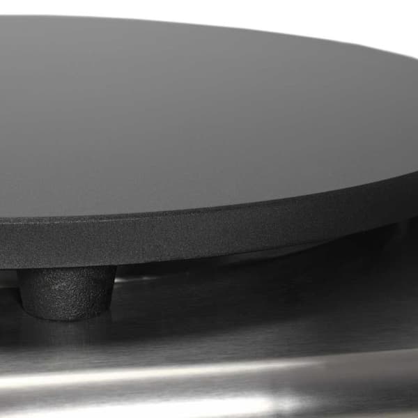 vidaXL Elektrisk crêpejern med uttrekkbar skuff 40 cm 3000 W