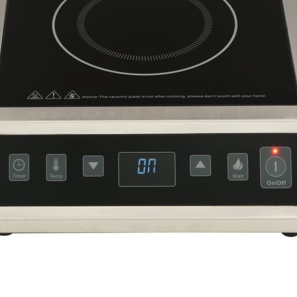 vidaXL elektrisk induktionskogeplade med touch-panel 3500 W