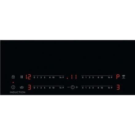 Electrolux EIS62443 Black Built-in 60 cm Zone induction hob 4 zone(s)