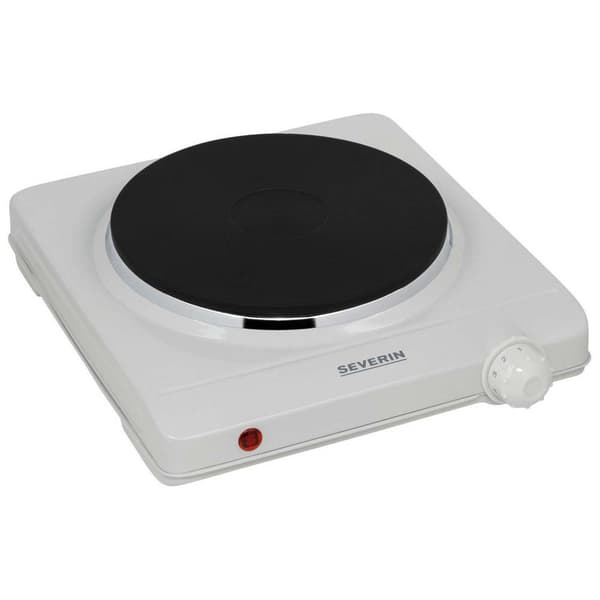 Severin Elektrisk Komfur Kp 1091 1500w Søvfarvet Vit