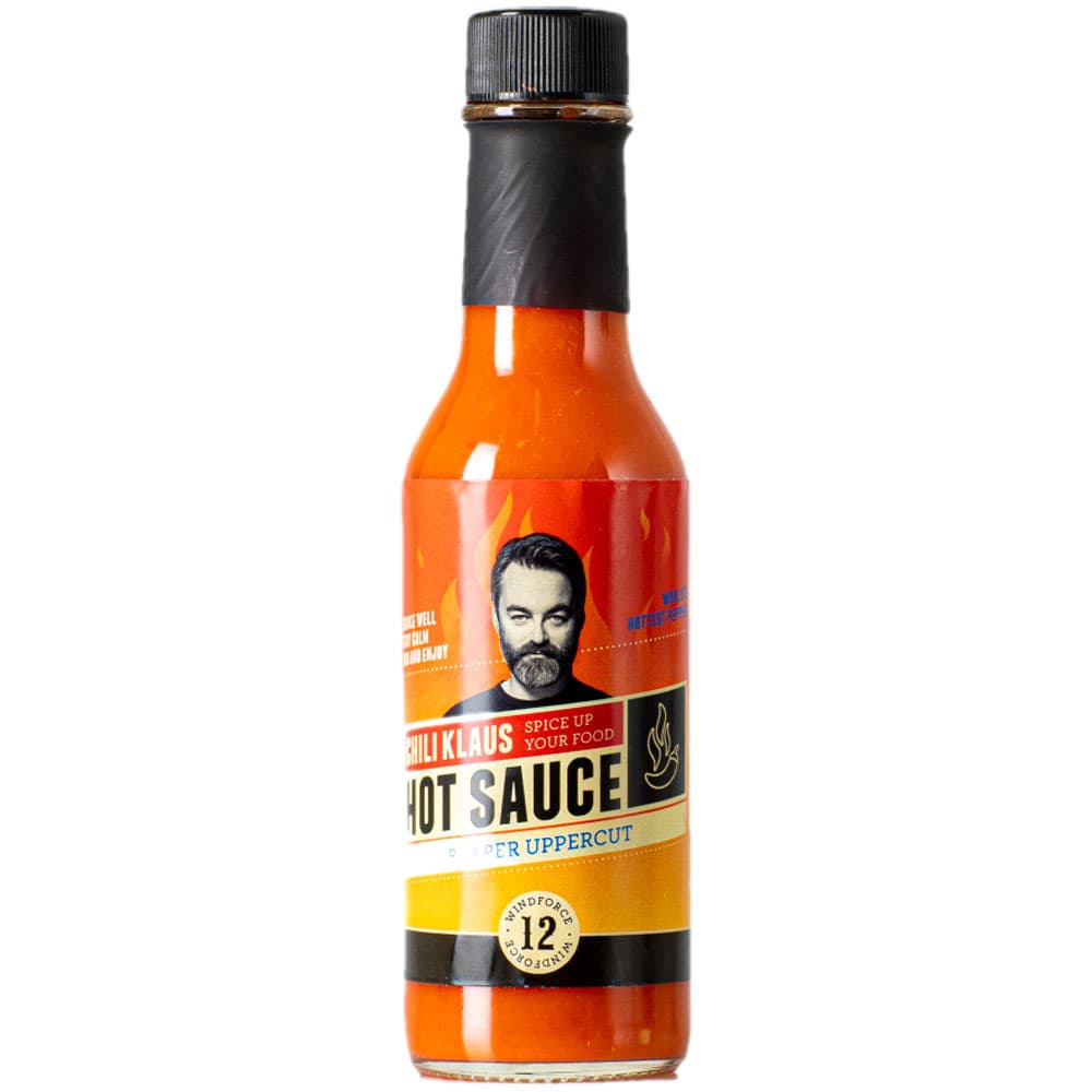 Hot Sauce reaper uppercut - vindstyrka 12 Chili Klaus