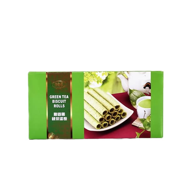 Grönt te Kexrulle 124g Crispy Fragrance Garden