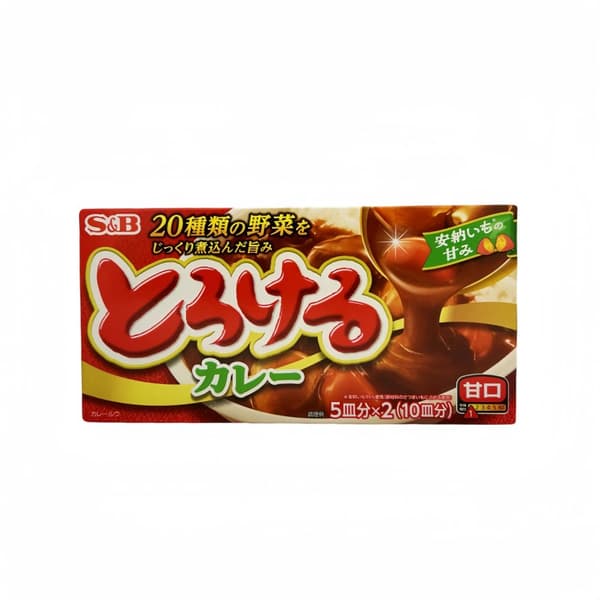 Torokeru Curry Milt Hot 180g S&B Japan
