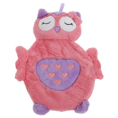 Universal Textiles Childrens/Kids Plush Owl Hot Water Bottle Cover