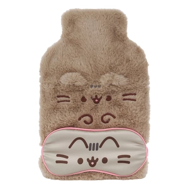 Pusheen Womens/Ladies Hot Water Bottle And Eye Mask Set (Pack Of 2)