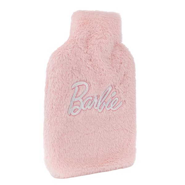 Barbie Appliqué Logo Hot Water Bottle Cover