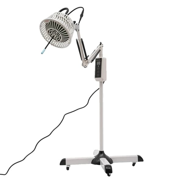 Infraröd Akupunkturterapilampa, 300W Effekt, Justerbar Ljustemperatur,svart vit