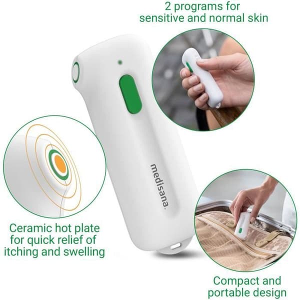 Insektbidslindring - Medisana IB 100 - Kemikaliefri - Sensitiv og normal hud - 3 års garanti