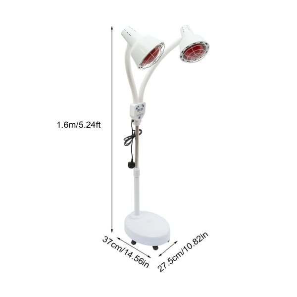 Infrapuna Lämpölampu, Säädettävä Korkeus 4.2-5.18ft,275W