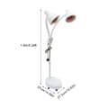 Pikkukuva 2 / 2: Infrapuna Lämpölampu, Säädettävä Korkeus 4.2-5.18ft,275W
