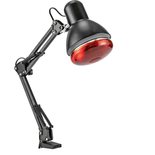 Justerbar højde, 150W effekt, 360° vinkel,Sort