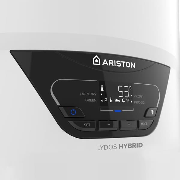 Ariston Vertikal Elektrisk Termo Lydos Hybrid Wifi 100l Durchsichtig