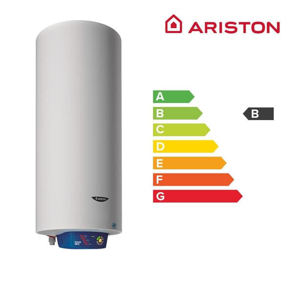Ariston Lodret Eller Vandret Elektrisk Termo Fleck Nilo 100l 1250-2500w Transparent
