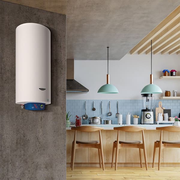 Ariston Lodret Eller Vandret Elektrisk Termo Fleck Bon 50l 1200w Transparent