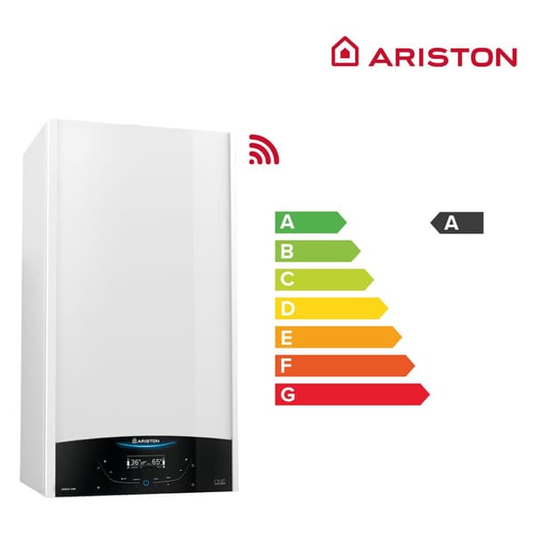 Ariston Kondenserende Kedel Genus One+ Wifi 30kw
