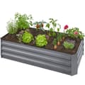 Miniatyrbillede 5 af 6: Højbed Pimpinella galvaniseret 120x60x30cm - grå