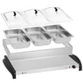 Pikkukuva 1 / 5: Sähkökäyttöinen ruoanlämmitin 3 astialle 400W Royal Catering