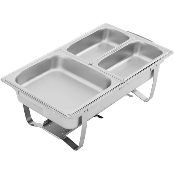 Buffet bain-marie lämmitin astioille lämmitintahnalla 1/2 GN + 2x 1/4 GN