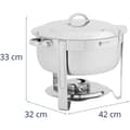 Miniatyrbillede 6 af 6: Buffet bain-marie varmelegeme til pastabaserede retter, rund, 5L
