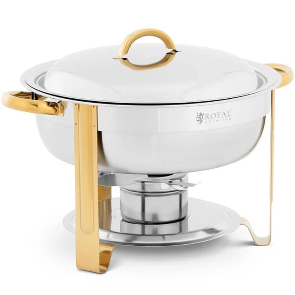 Rundabordsmatvärmare för pasta med lock, 4,5 l